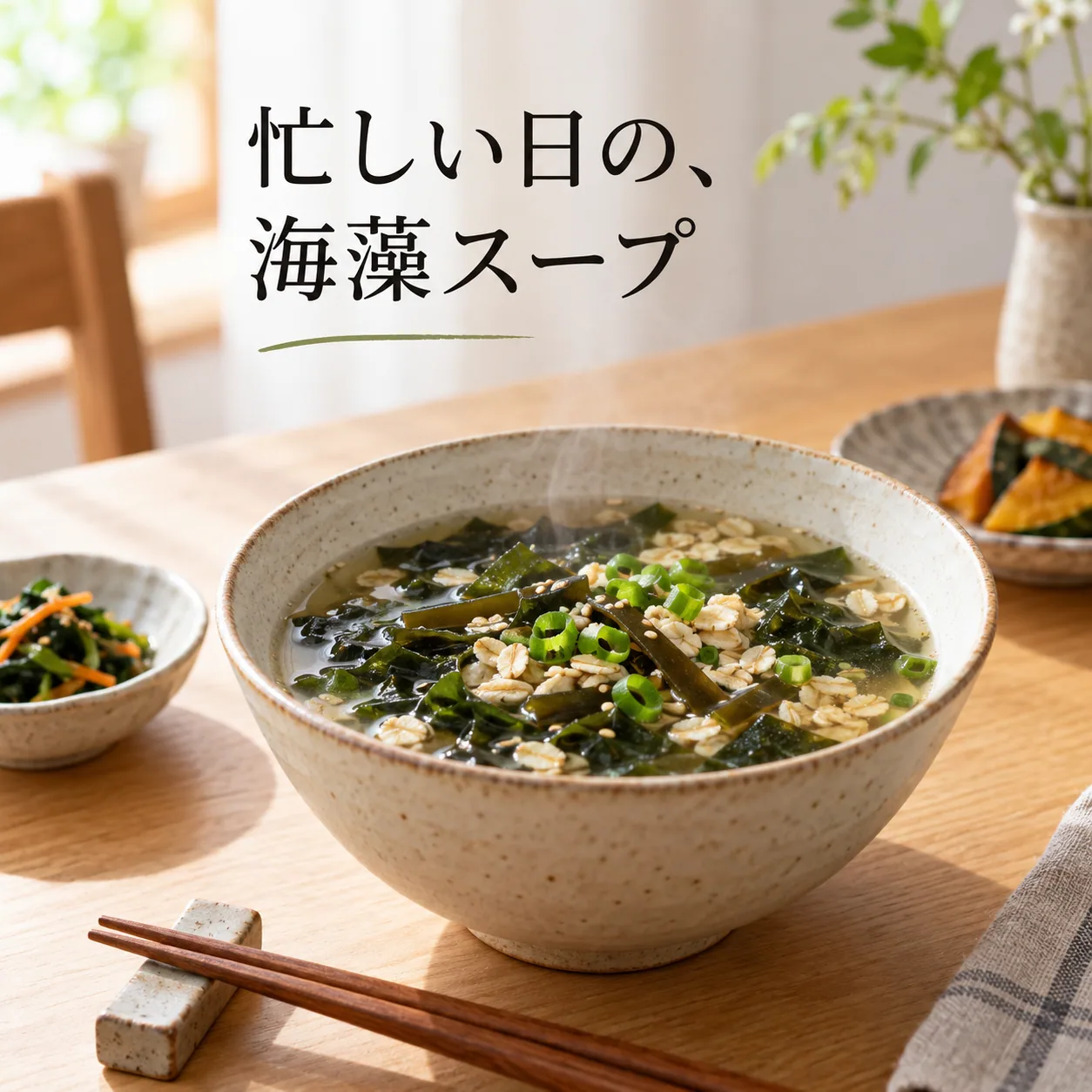 源蔵屋 とろりんスープ オートミールプラスの使用イメージ